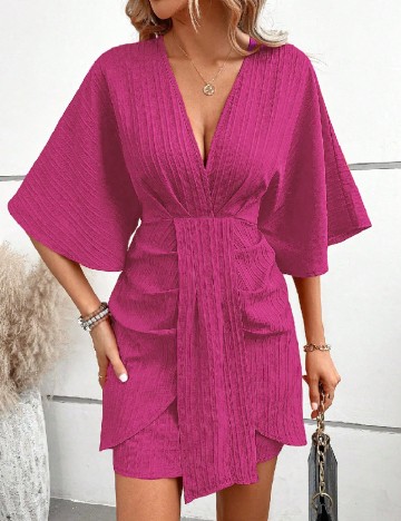 
						Rochie scurta SHEIN, roz