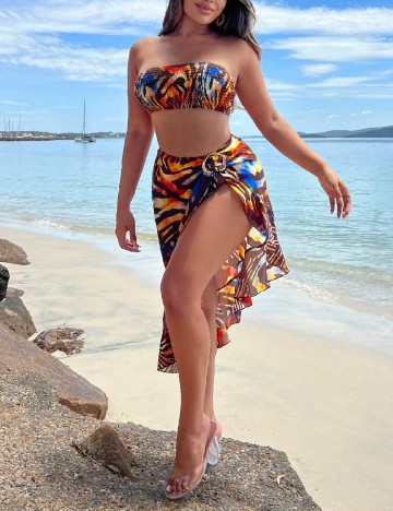 
						Compleu De Plaja SHEIN, mix culori