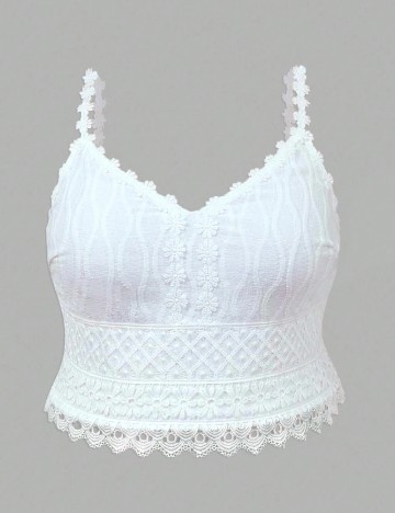 Top Forever 21 Curve, alb