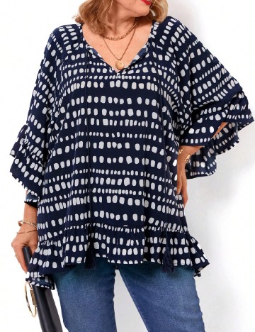 
						Bluza Emery Rose Curve, bleumarin