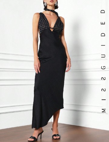 
						Rochie lunga Missguided, negru