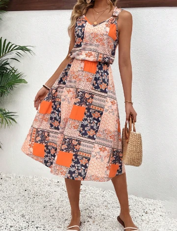 Rochie medie SHEIN, mix culori