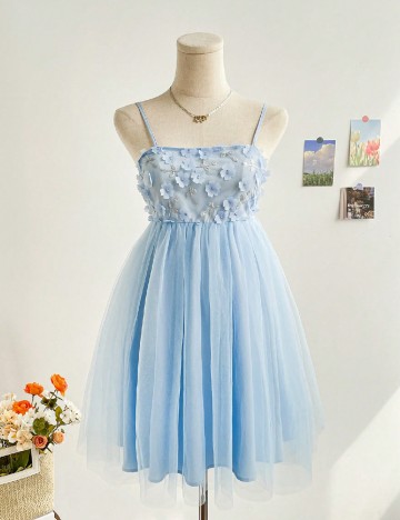 
						Rochie scurta SHEIN, albastru