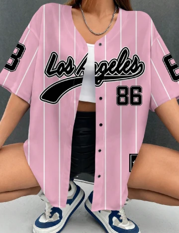 Camasa SHEIN CURVE, roz