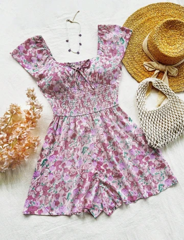 Salopeta SHEIN, mix culori