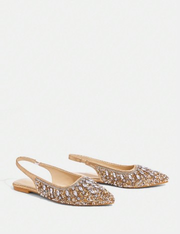 
						Pantofi SHEIN, auriu