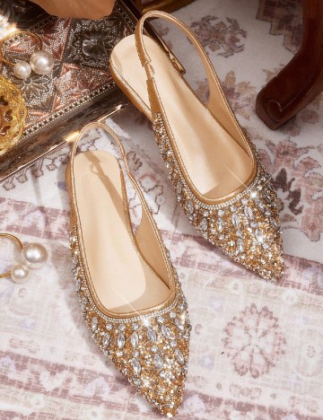 Pantofi SHEIN, auriu