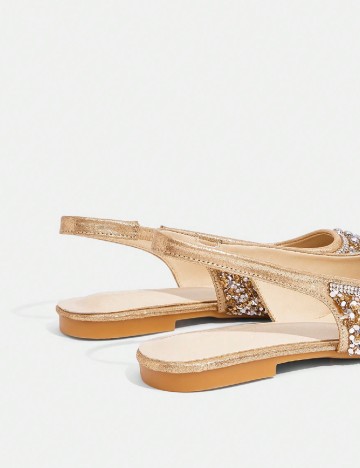 Pantofi SHEIN, auriu