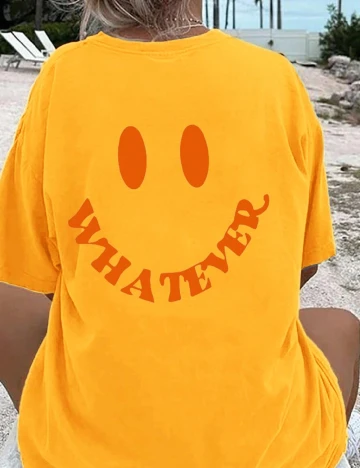 Tricou SHEIN, galben