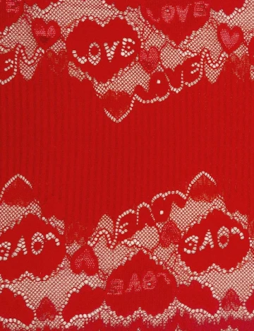 Set lenjerie SHEIN, rosu