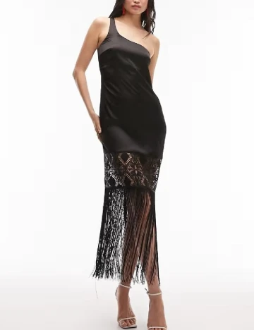 Rochie medie Top Shop, negru