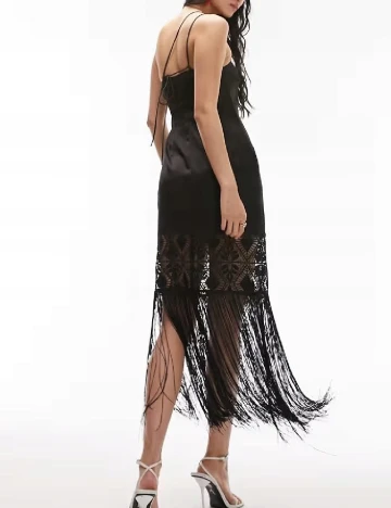 Rochie medie Top Shop, negru