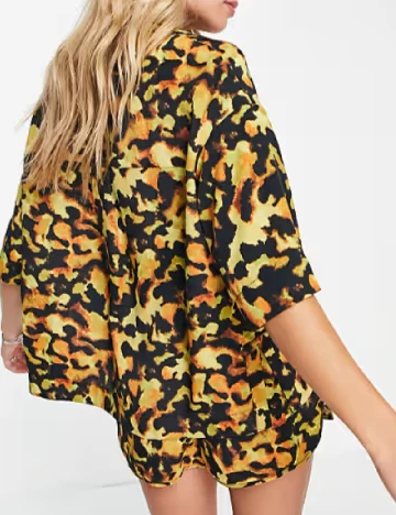 Camasa Top Shop, mix culori