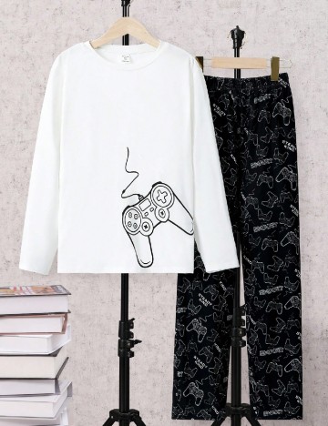 
						Pijama Shein Kids, mix culori