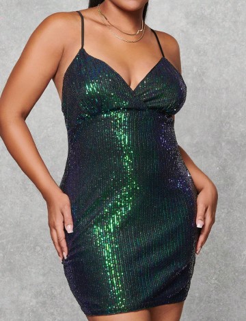 
						Rochie scurta SHEIN CURVE, mix culori