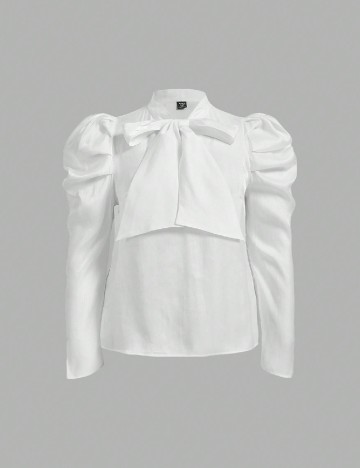 
						Bluza SHEIN CURVE, alb