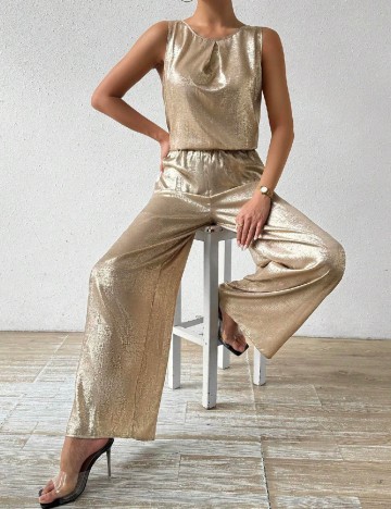 Compleu SHEIN, auriu