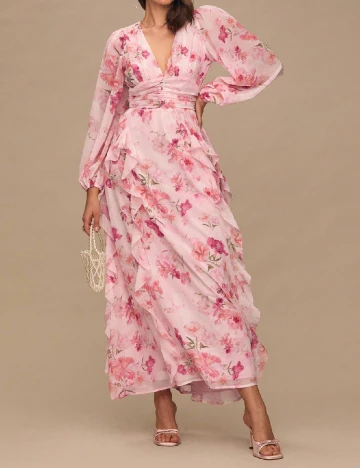 Rochie lunga SHEIN, roz