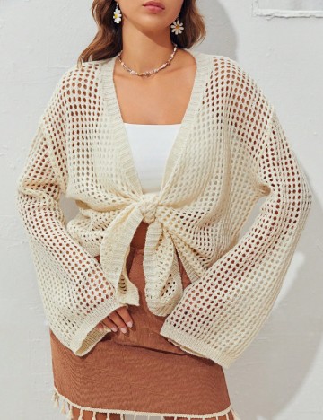 
						Cardigan SHEIN, crem