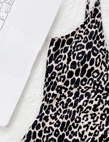 Costum de baie SHEIN, animal print