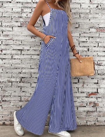 Salopeta SHEIN, albastru