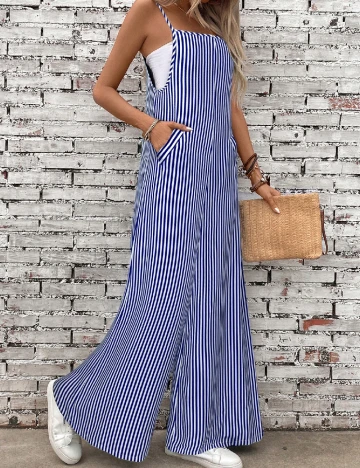 Salopeta SHEIN, albastru