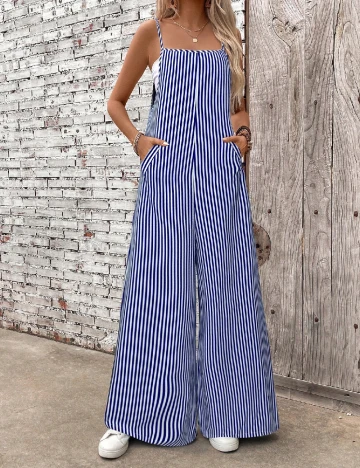 Salopeta SHEIN, albastru