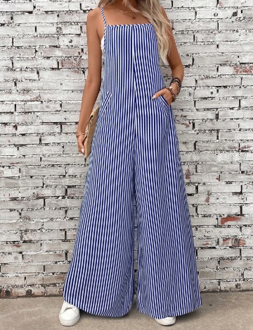 Salopeta SHEIN, albastru