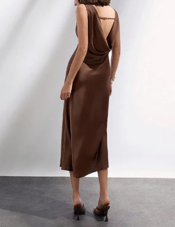 Rochie lunga SHEIN, maro