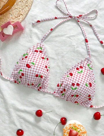 Sutien de baie SHEIN, roz