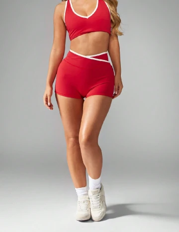 Pantaloni scurti Missguided, rosu