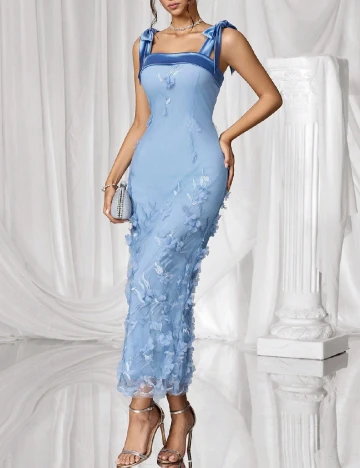 Rochie lunga SHEIN, albastru