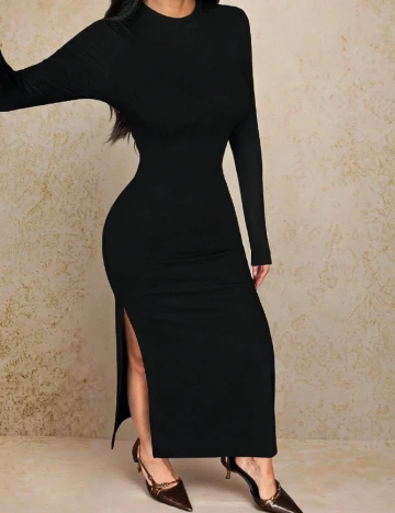 Rochie medie SHEIN, negru