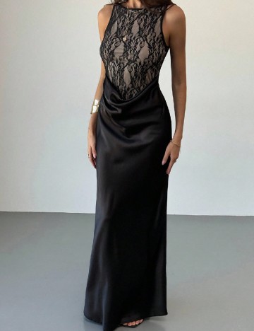 Rochie lunga SHEIN, negru