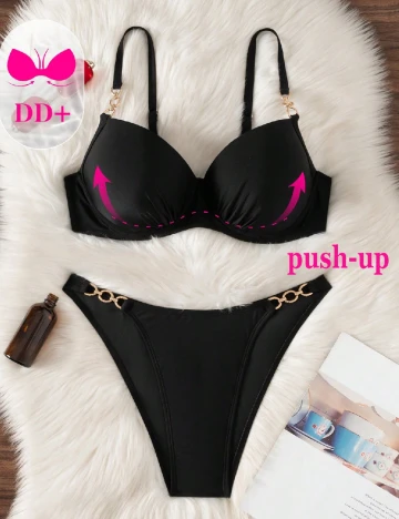 Costum de baie SHEIN, negru