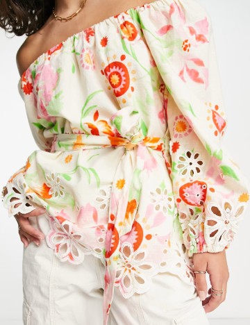 
						Bluza River Island, floral