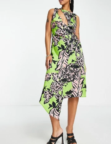 Rochie medie Top Shop, verde