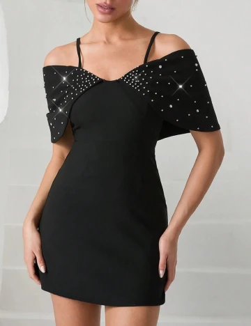 Rochie scurta Cosmina, negru