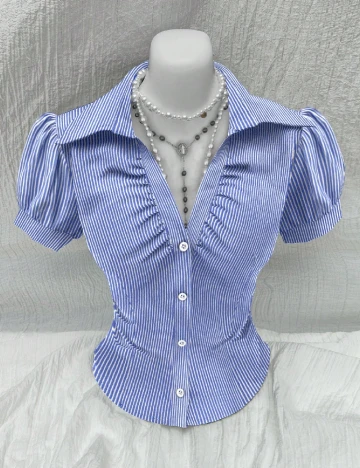 Camasa SHEIN, albastru