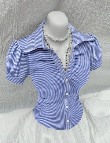 Camasa SHEIN, albastru