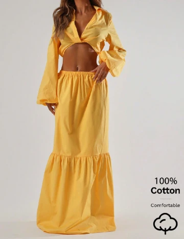 Fusta Musera, galben