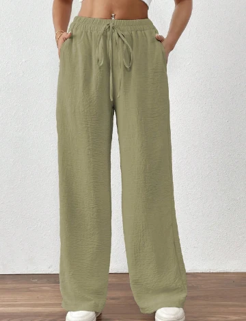 Pantaloni SHEIN, verde