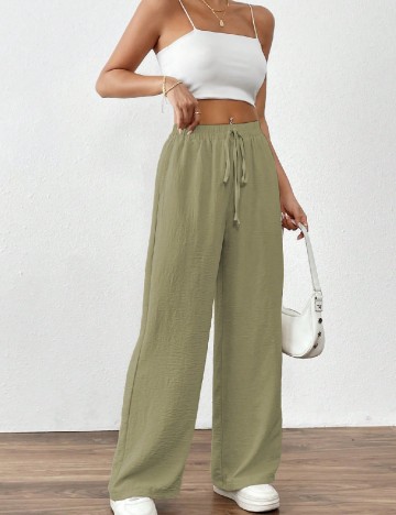 Pantaloni SHEIN, verde
