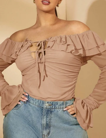 Body SHEIN CURVE, maro