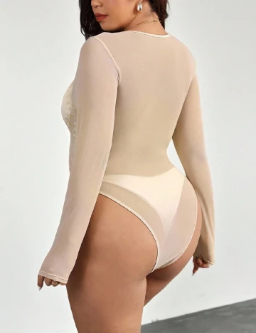 Body SHEIN CURVE, crem
