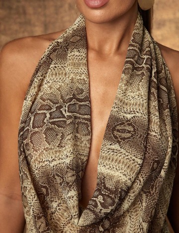 Top SHEIN, imprimeu sarpe