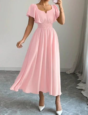 Rochie lunga SHEIN, roz