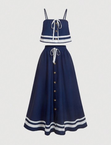 
						Compleu SHEIN, bleumarin