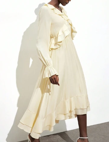 Rochie medie SHEIN, galben