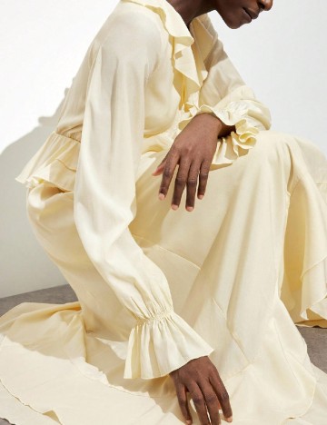 Rochie medie SHEIN, galben